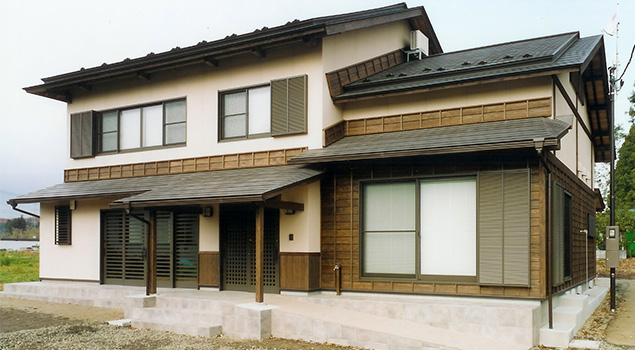 作品５　明治初期の店舗付き町家を移設して再建